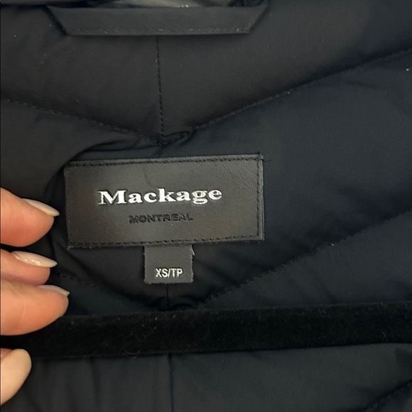 MACKAGE Patsy Quilted Down Coat in Black - Picture 5 of 12